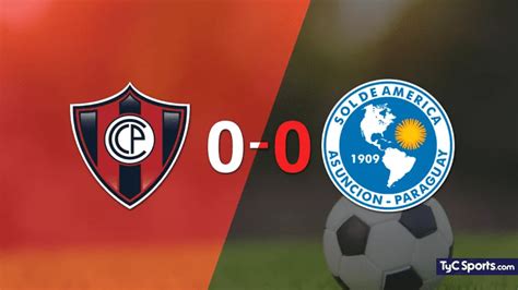 Cerro Porteño Vs Sol De América En Vivo Seguí El Partido Minuto A