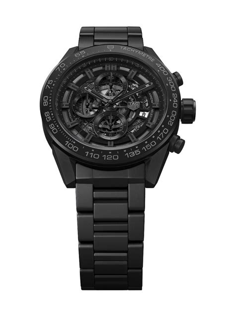 Tag Heuer Introduces New Heuer Chronograph With Matte Black Ceramic