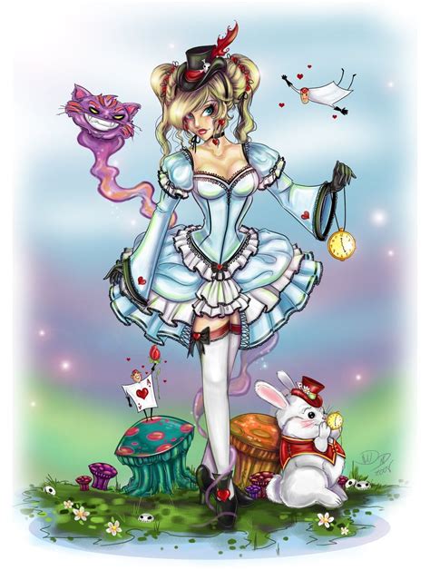 Lolita Alice In Wonderland By Noflutter Deviantart On Deviantart