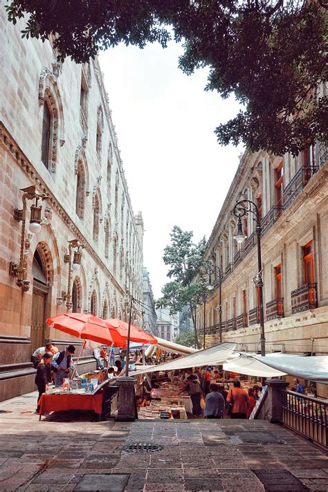 Hd Wallpaper Mexico City Reading Book Market Street Market