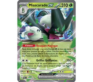 Miascarade Ex Pv Carte Double Rare Carlate Et Violet