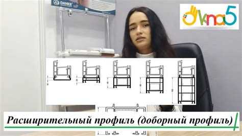Расширительный профиль (доборный профиль) - ОКна 5. Расширитель для ...