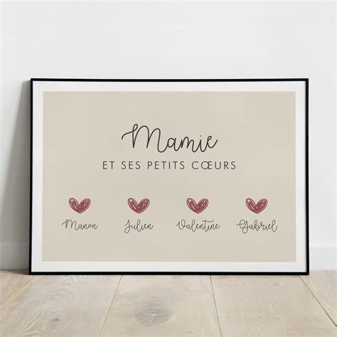 Mamie et ses petits cœurs Creanatif