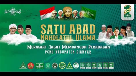 Live Peringatan Harlah Satu Abad Nu Doa Keselamatan Bangsa Dan