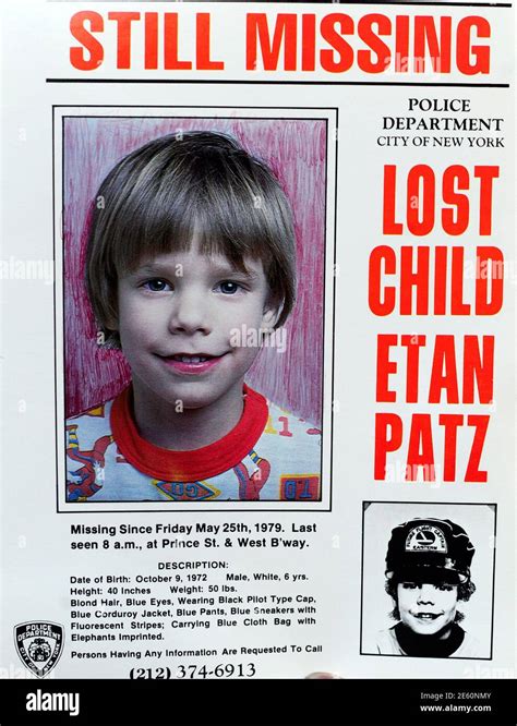 Etan patz missing poster hi-res stock photography and images - Alamy