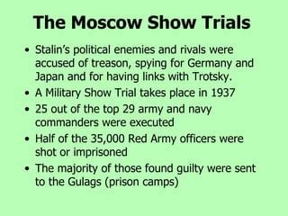 Stalins Show Trials Ppt