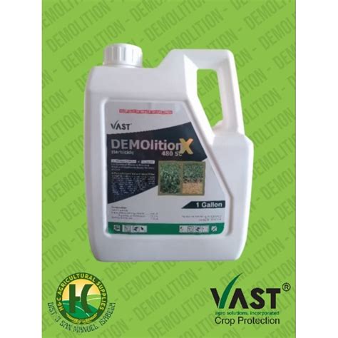 DEMOLITION X 480SL Herbicide 1 Gallon 4 Liters By Vast Shopee