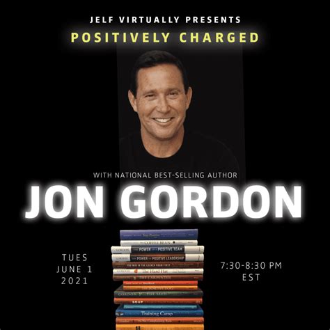 Jelf S Event Speaker Jon Gordon Is Featured In The Atlanta Jewish Times