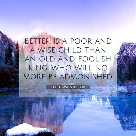 Ecclesiastes 413 Kjv Bible Verse Images