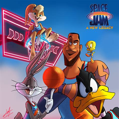 Artstation Space Jam 2 Tune Squad Returns