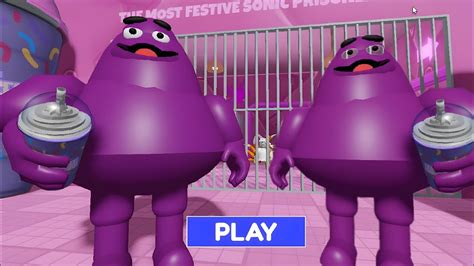 Roblox Grimace Barry S Prison Run Youtube