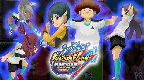 NEW HISSATSUS Inazuma Eleven 3 Great Road Of Heroes YouTube