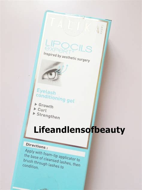 Lifeandlensofbeauty: TALIKA Lipocils Expert Eyelash Conditioning Gel Review
