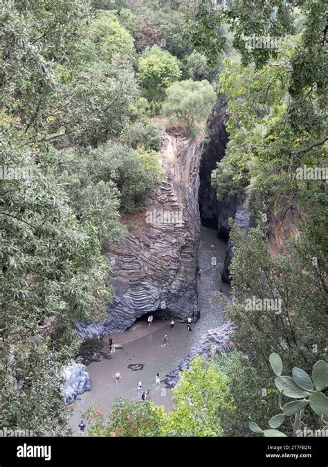 Basalt Columns Alcantara Gorge Gole Dell Alcantara Alcantara