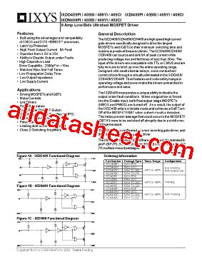 Ixdn Ci Datasheet Pdf Ixys Corporation