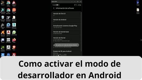 Como Activar El Modo De Desarrollador En Android YouTube