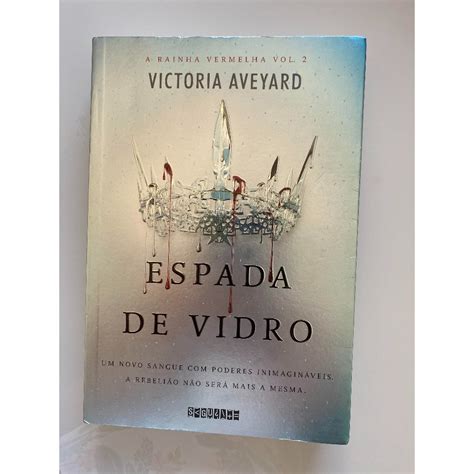 Livro A Espada De Vidro A Rainha Vermelha Shopee Brasil