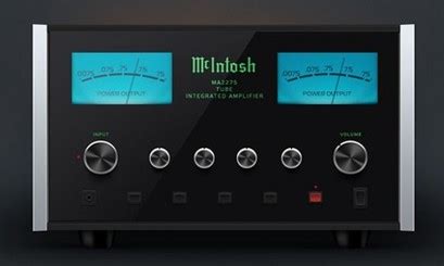 Vintage McIntosh Tube Amplifier Mockup Free Vector Download | FreeImages