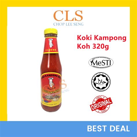 CLS Koki Kampong Koh Garlic Chili Sauce Sos Cili Bawang Putih Kampung