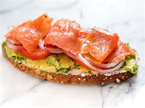 Avocado Toast With Smoked Salmon Goat Cheese And Capers Recipe