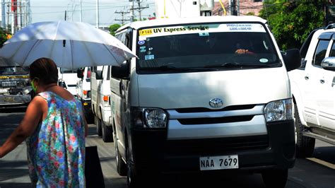 UV EXPRESS DRIVERS HUMIHIRIT DIN NG P1 TAASPASAHE