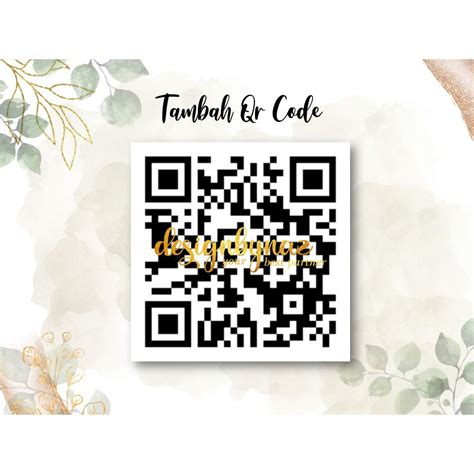 Jual Tambah Qr Code Undangan Digital Pernikahan Shopee Indonesia