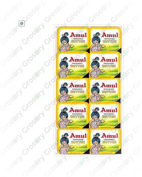 Amul Butter Salted (100 Gms) - Grosury.com