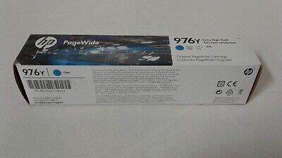 Hp Y Ink Ctg L R A Cyan For Hp Pagewide Pro Dw Ebay