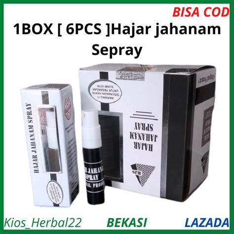 COD PAKET 1 BOX Hajar Jahanam SPRAY Garansi ASLI ORI 100 Lebih