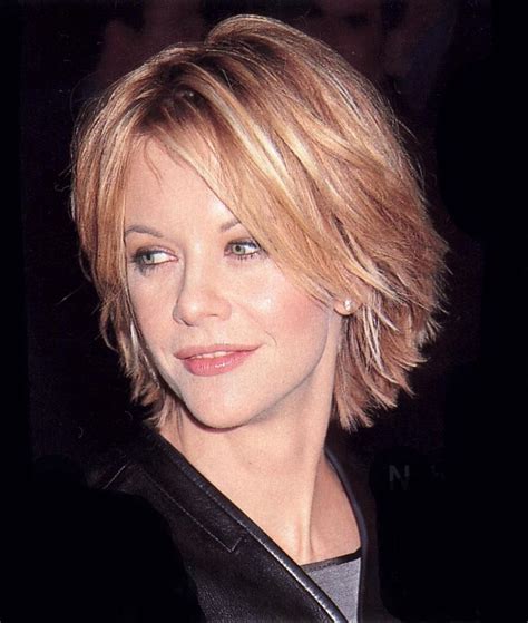 Image Detail For Meg Ryan Meg Ryan Haircuts Meg Ryan Hairstyles Short Hairstyles For Thick