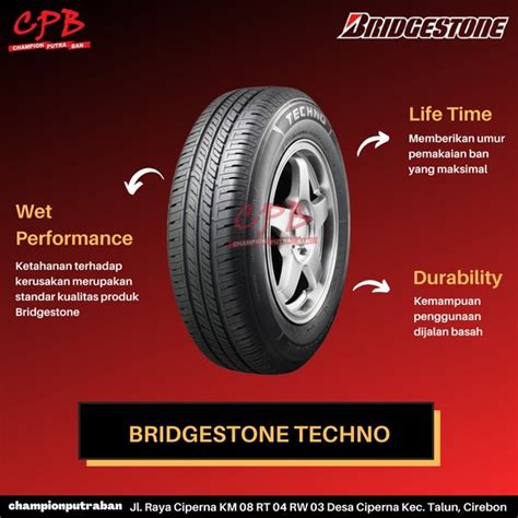 Jual BAN MOBIL 185 80 R14 BRIDGESTONE TECHNO Di Lapak CHAMPION PUTRA