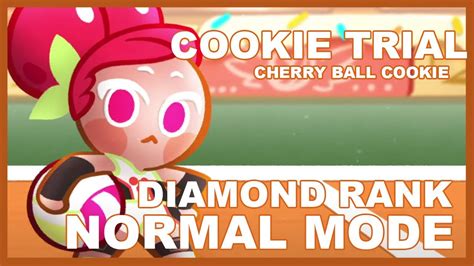 Cherry Ball Cookie Trial Normal Mode Diamond Rank 쿠키런 Cookie Run Ovenbreak Youtube