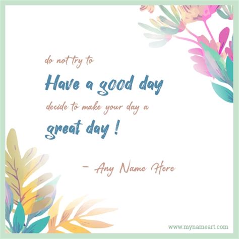 Good Day Wishes Quotes