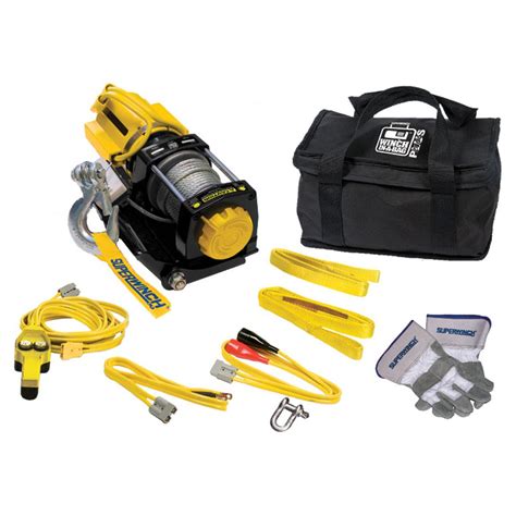 Superwinch® 2500 Lb Winch In A Bag Plus 422954 Winches And Mounts At