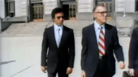 Chicago Mob Enforcer Harry The Hook Aleman L Exiting Federal Court