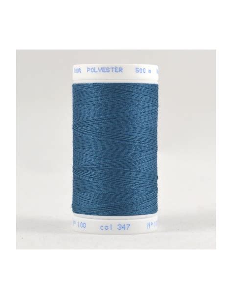 Acheter Bobine De M De Fil Coudre Polyester Bleu D Eau Sur La