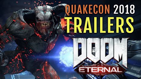 Trailers Gameplay Doom Eternal Quakecon 2018 Youtube