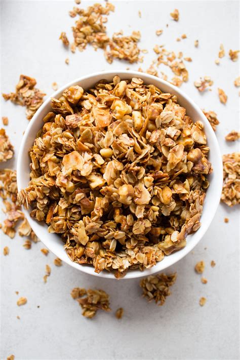 Sweet And Salty Granola My Favorite Basic Granola Recipe The