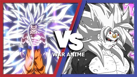 GOKU SSJ INFINITY VS GOKU SSJ 6 MUGEN ANIME WAR DRAGON BALL NARUTO