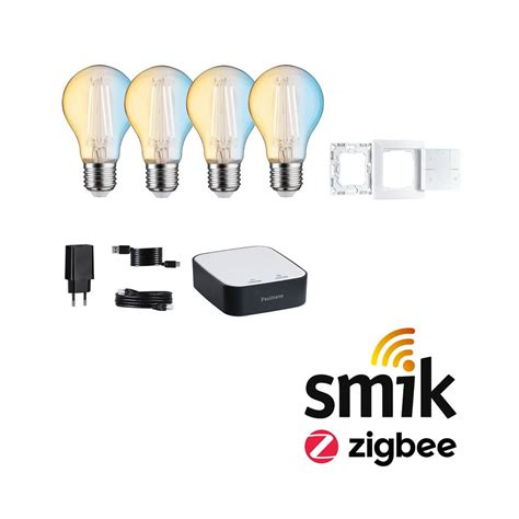 Paulmann Bundle Smart Home Filament Led Birnen E Inkl Smik