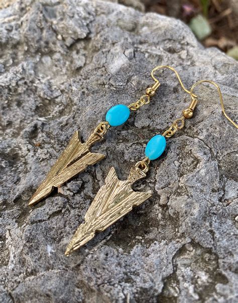 Arrowhead Earrings Etsy