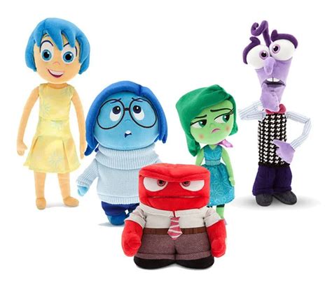 Pcs Pixar Movie Inside Out Plush Toy Cartoon Sadness Fear Joy Disgust