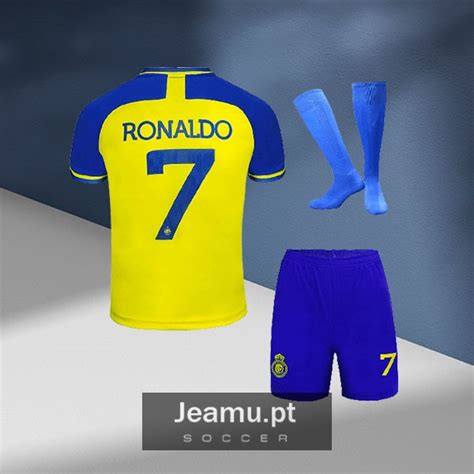 Comprar Camisola Al Nassr Crianca Cristiano Ronaldo 7 Equipamentos