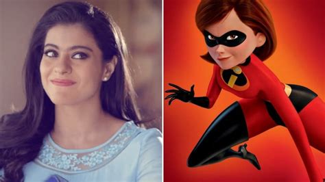 Kajol to lend voice to Elastigirl in the Hindi dubbed version of Disney ...