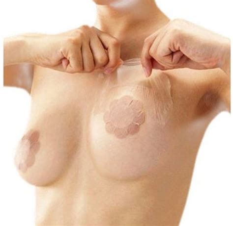 Sexy Women Adhesive Push Up Nipple Cover Pads Invisible Breast Lift Up