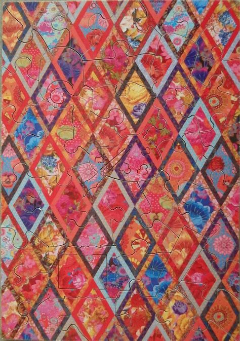 Bordered Diamonds Quilt By Kaffe Fassett Jigsaw Wiki