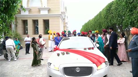 Live Wedding Ceremony Of Harjinder Singh And Simranpreet Kaur Youtube