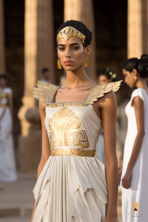 Tutera Fashion Revival Of Ancient Egyptian Civilization Through Ai