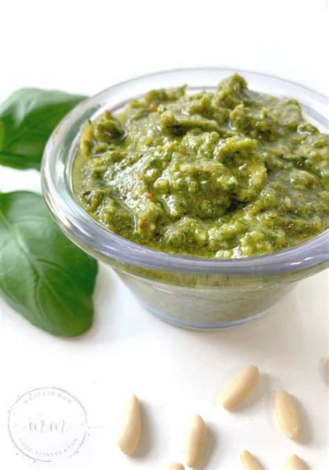 Easy Homemade Pesto Recipe Moscato Mom