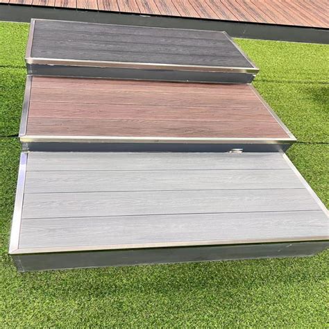 140 25mm Commercial Wood Plastic Composite WPC Board Flooring Decking